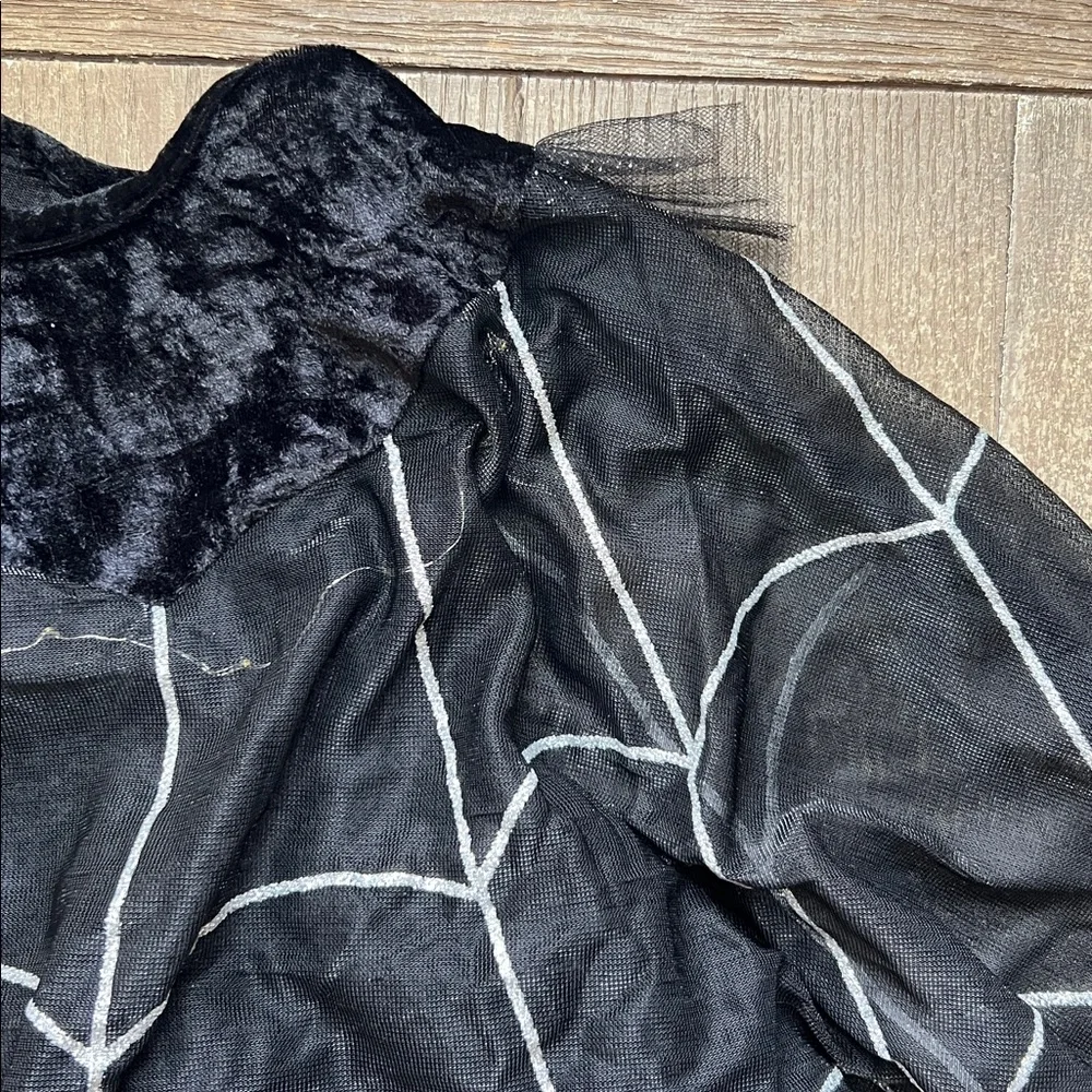 NWOT Pottery Barn Kids Black Spider Queen Costume - Picture 7 of 16